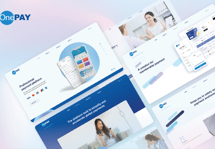 Dự án thiết kế Website do Sao Kim thực hiện: Onepay (1)