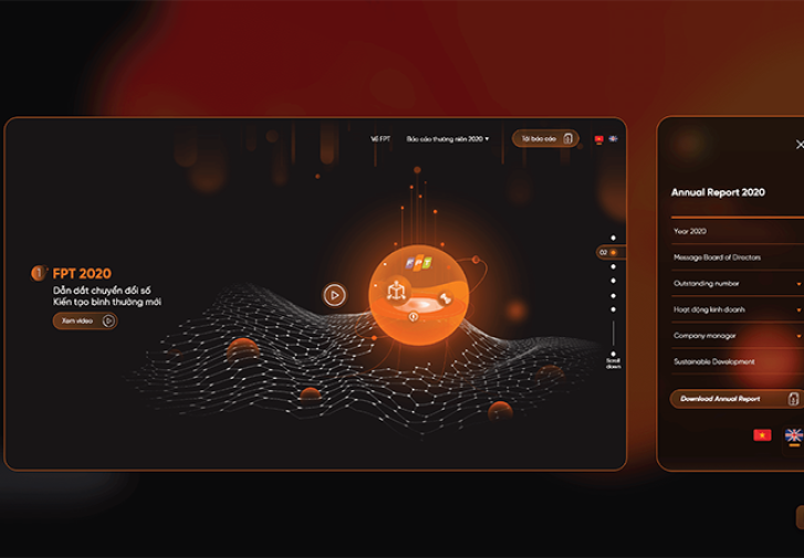 Dự án thiết kế Website do Sao Kim thực hiện: FPT E-Profile (1)