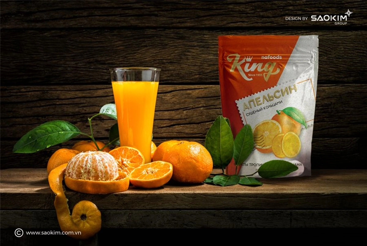 Dự án thiết kế bao bì nhãn mác sản phẩm King Nafoods