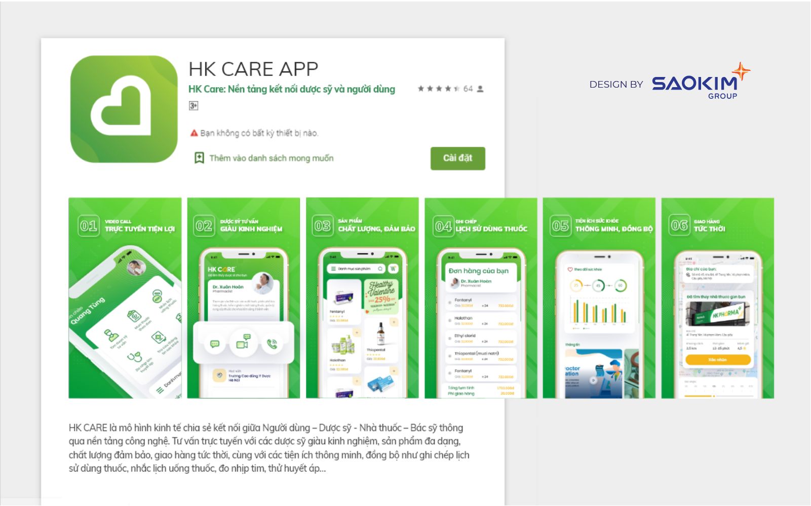 Dự án thiết kế Ứng dụng HK Care - 8
