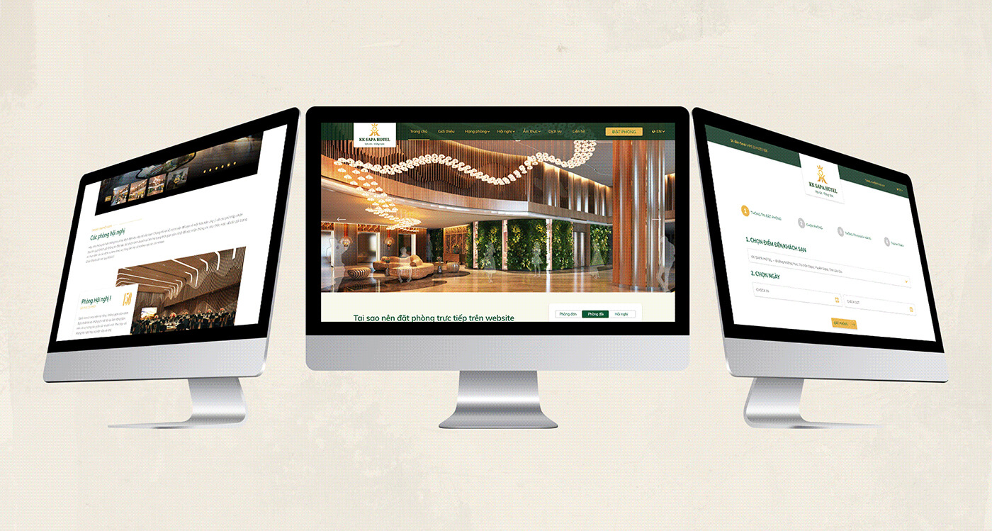 Dự án thiết kế Website KK Sapa Hotel - 05