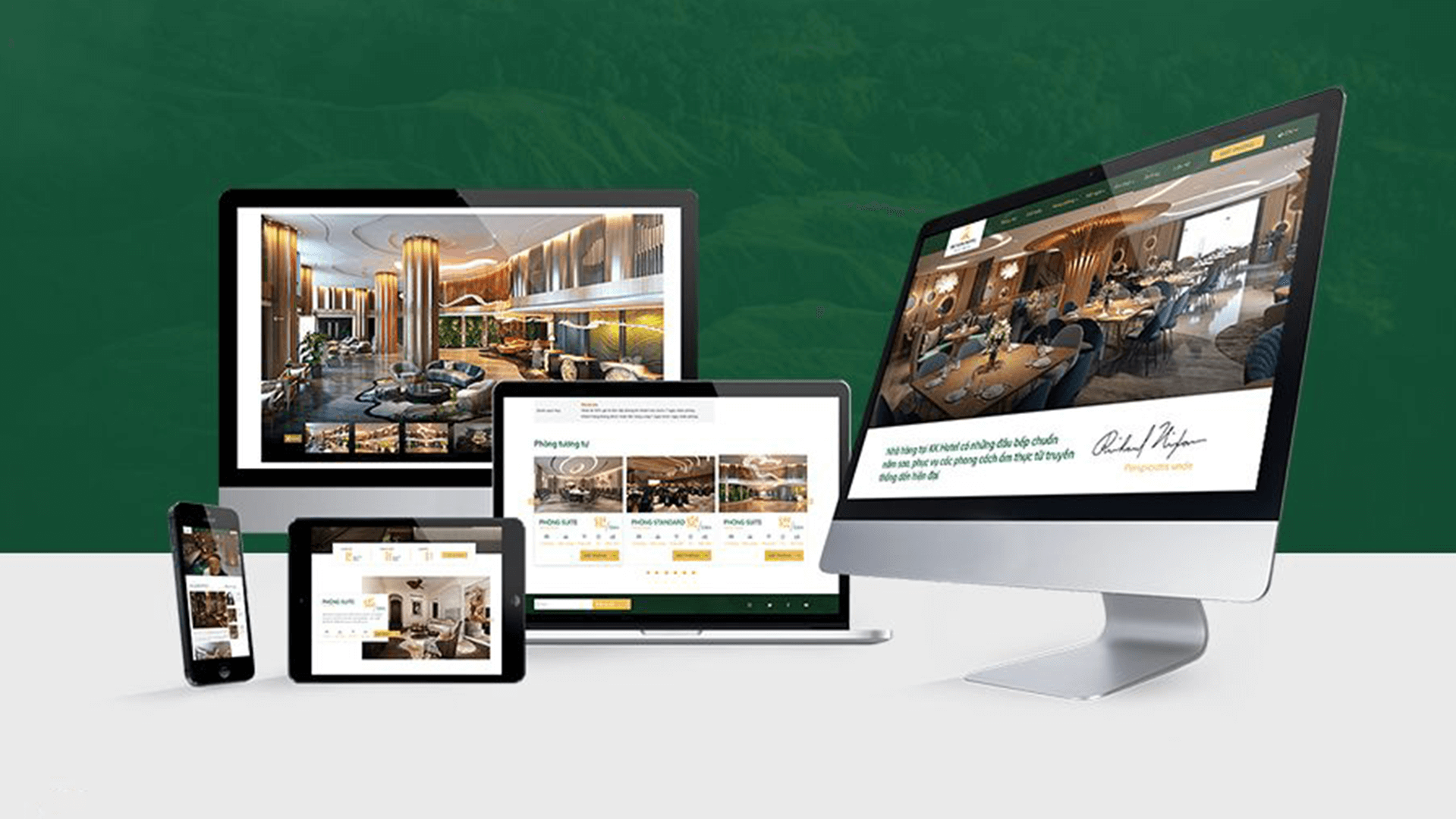 Dự án thiết kế website KK Sapa Hotel - Sao Kim Branding