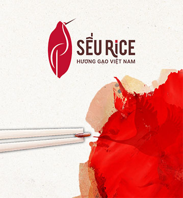 Dự án thiết kế Logo Sếu Rice