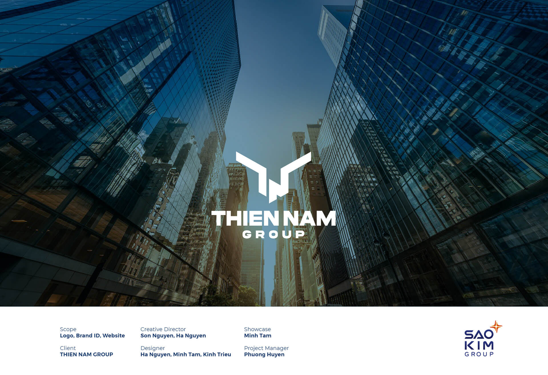 Dự án thiết kế website Thiên Nam Group - 1