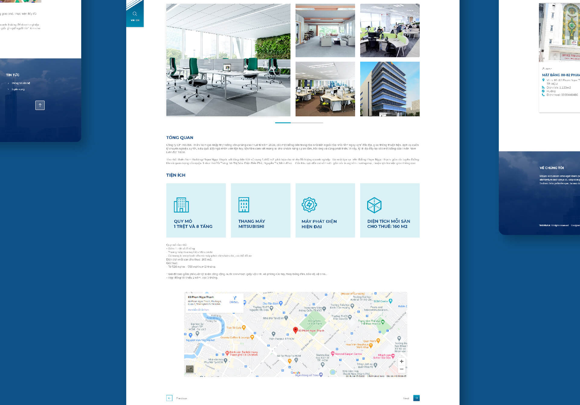 Dự án thiết kế website Thiên Nam Group - 11