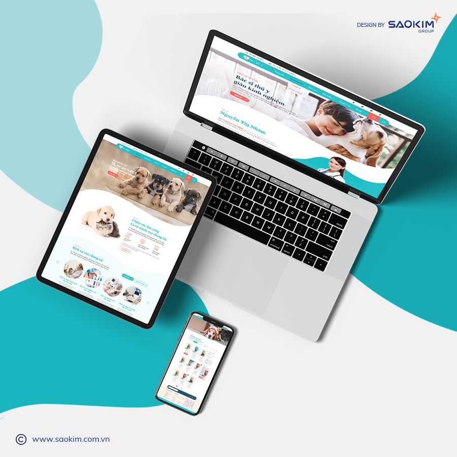 Dự án thiết kế Website N-PET - 4