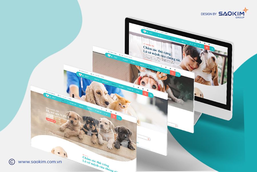 Dự án thiết kế Website N-PET - 8