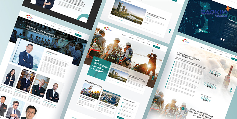 Dự án thiết kế Website Coteccons - 4