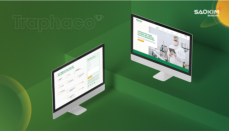 Dự án thiết kế website Traphaco - 2