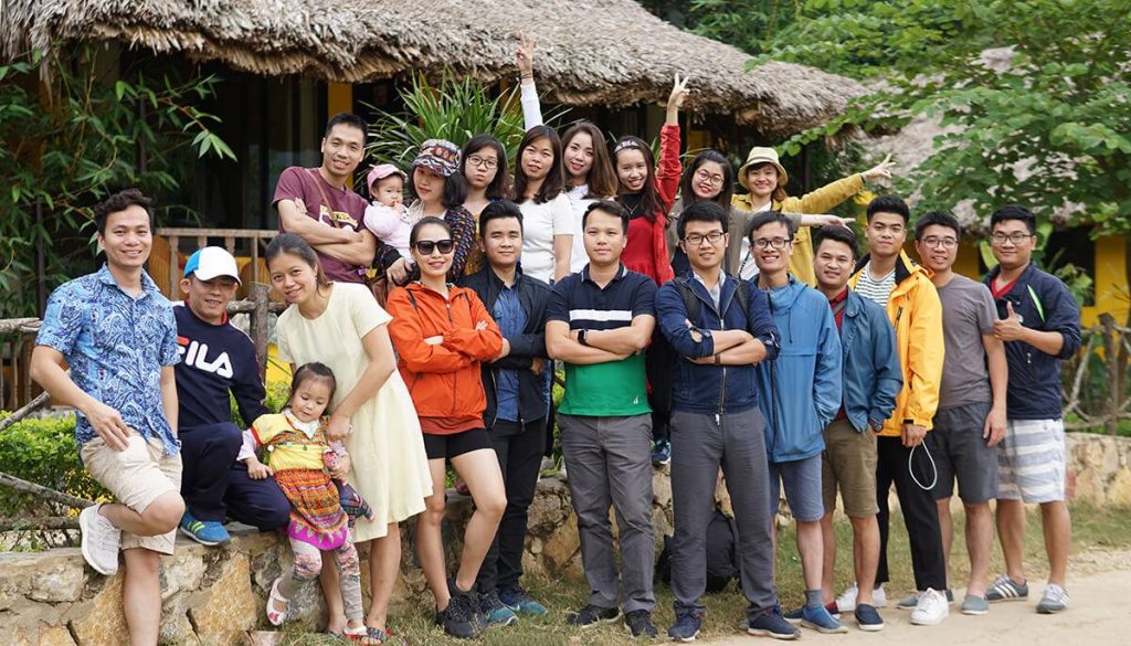 Sao Kim Hà Nội teambuilding tại Mai Châu tháng 11/2017 3 Sao Kim Hà Nội teambuilding tại Mai Châu tháng 11/2017