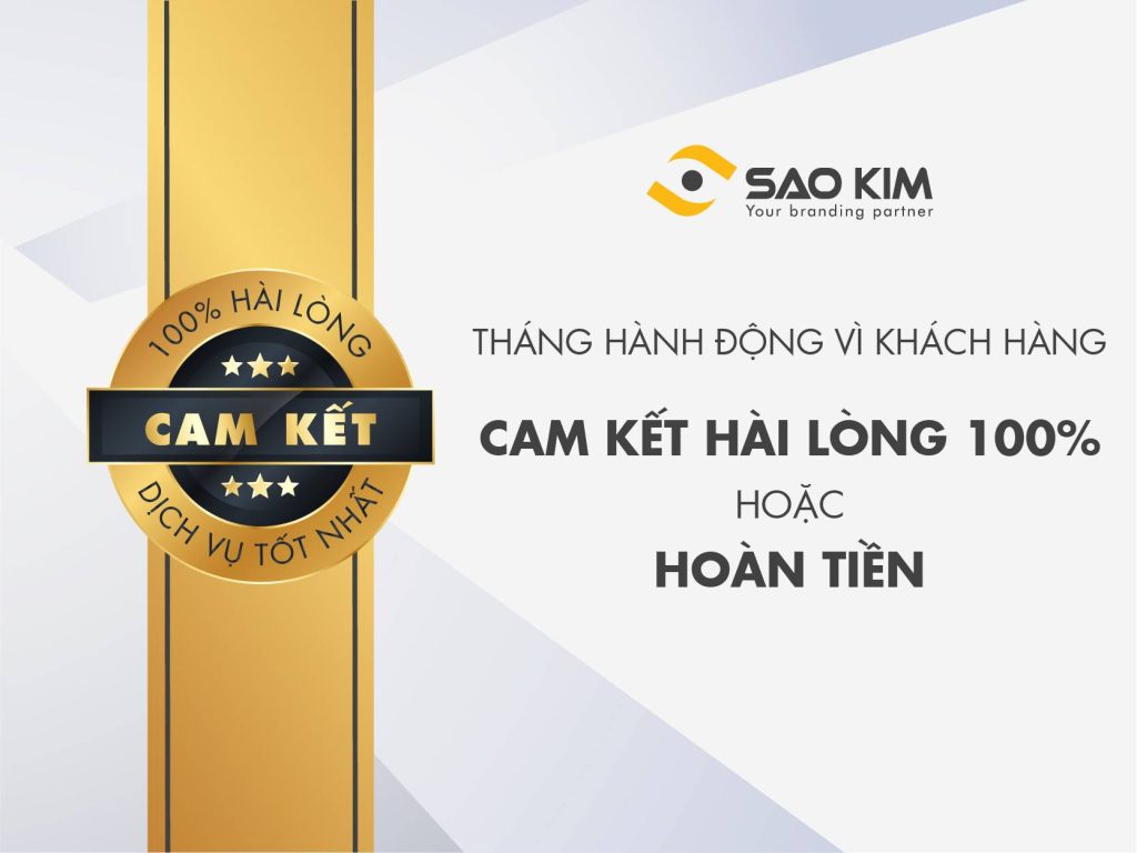 Cam kết dịch vụ tốt nhất - Hoàn tiền 100% nếu không hài lòng