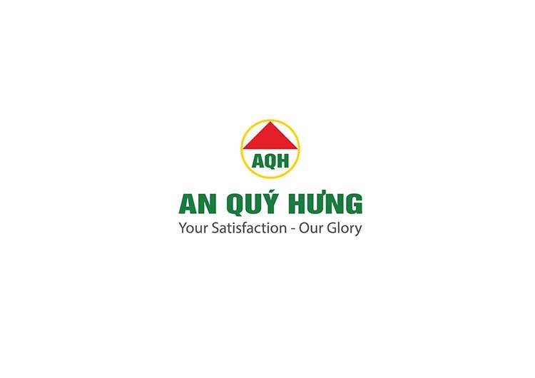 Logo An Quý Hưng do Sao Kim thiết kế.