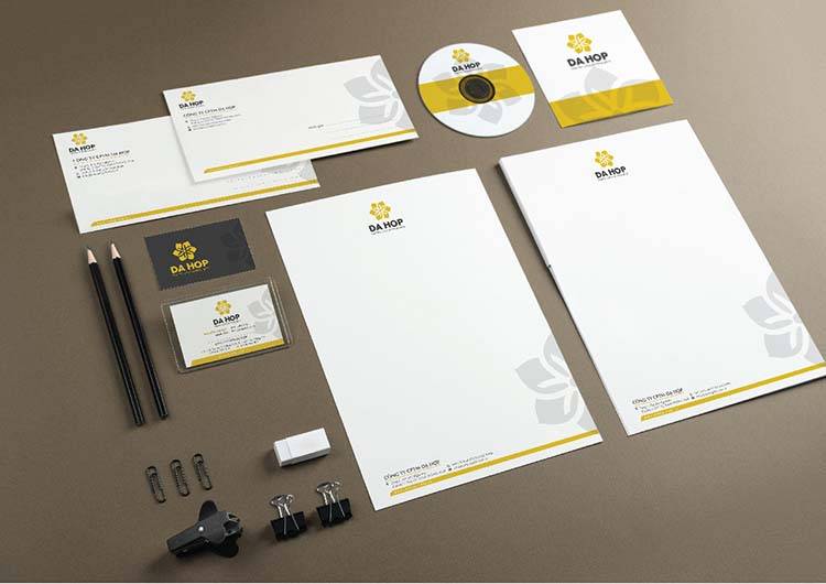 Thiết kế bộ cip công ty dạ hợp.