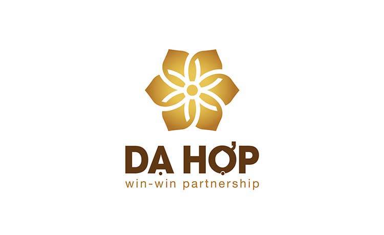 Thiết kế thương hiệu Dạ Hợp do Sao Kim thiết kế.