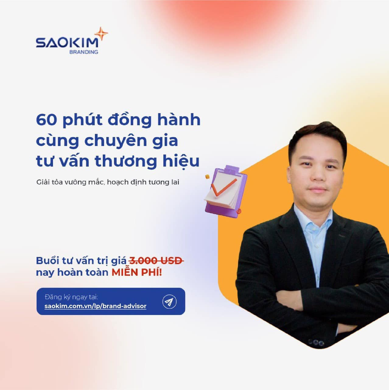 Đăng ký tư vấn thương hiệu miễn phí với chương trình Brand Advisor