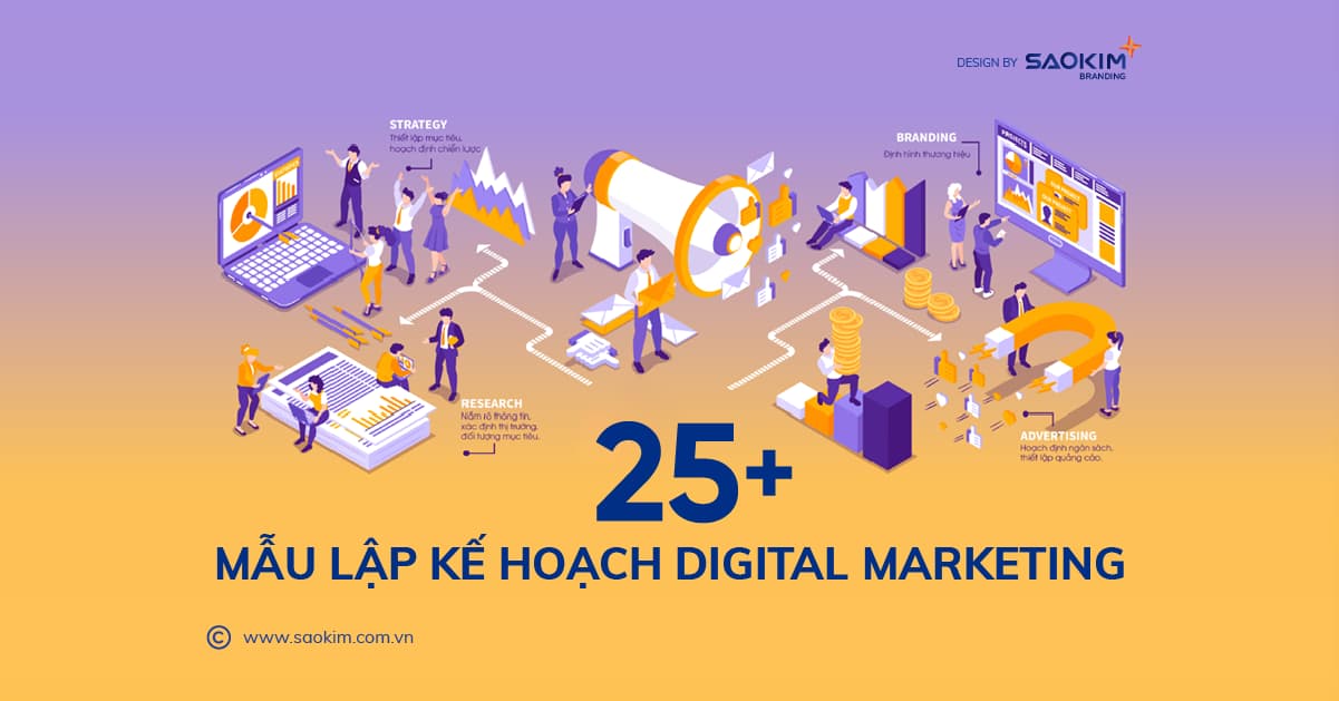 25 Mẫu lập kế hoạch Digital Marketing