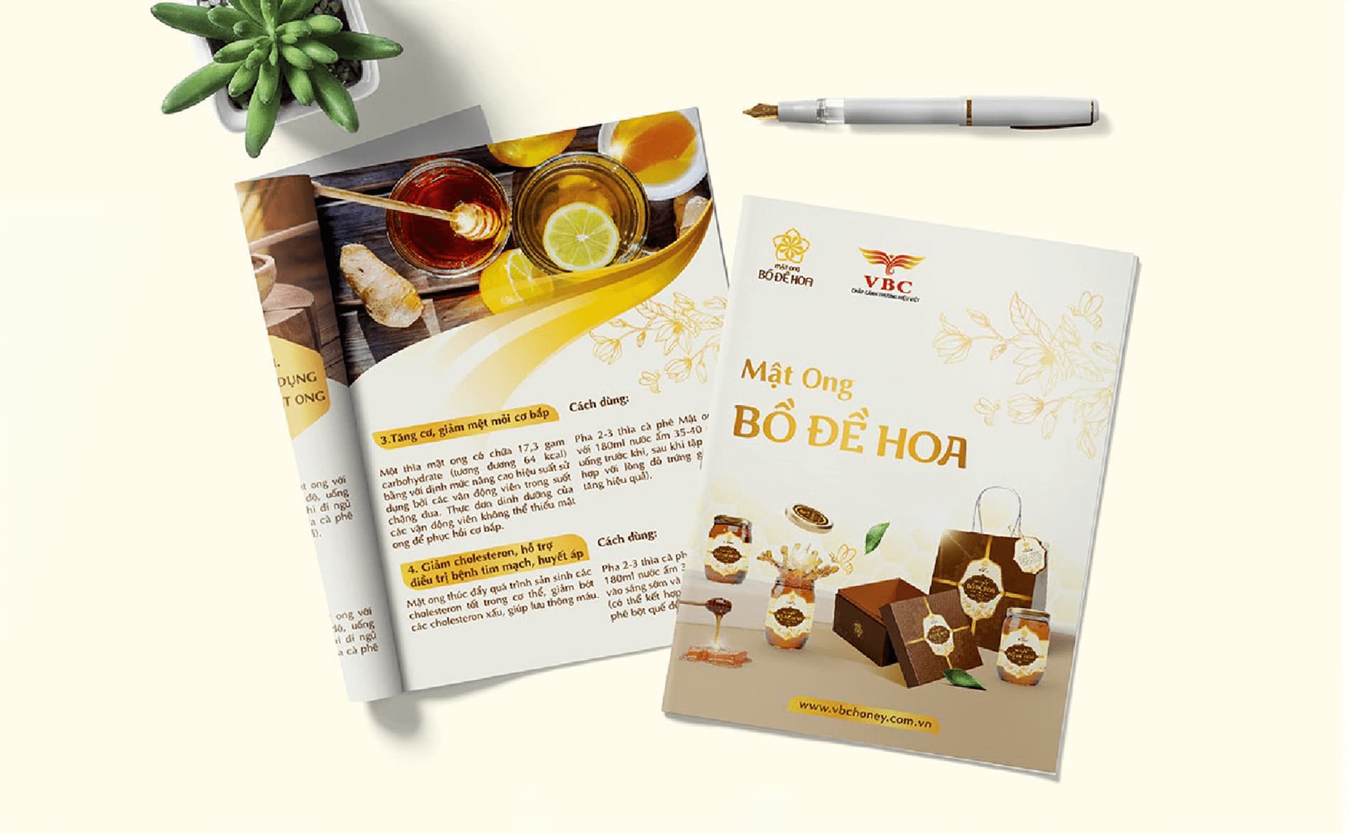 Dự án thiết kế thương hiệu Mật Ong Bồ Đề Hoa - 14