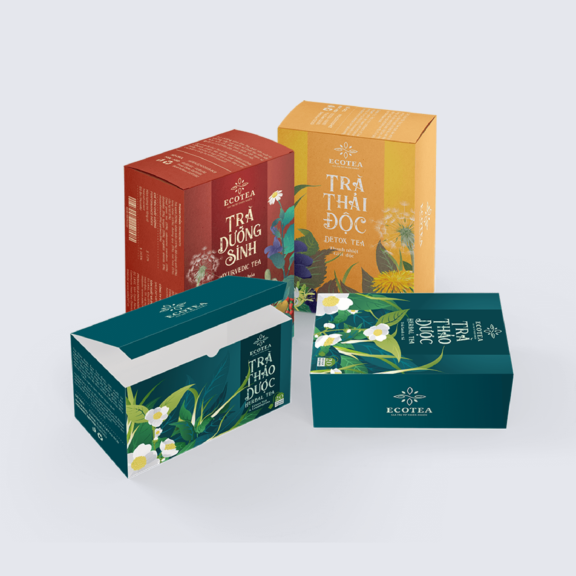 Dự án Thiết kế bao bì nhãn mác sản phẩm Eco Tea - 10