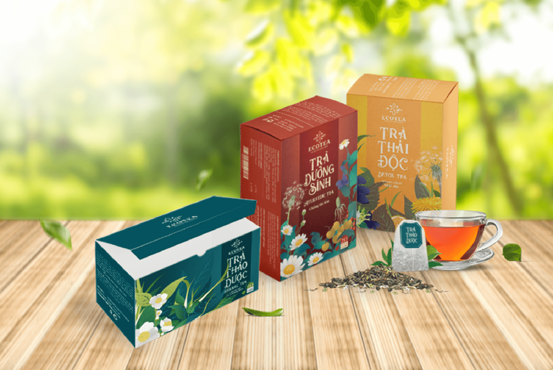 Dự án Thiết kế bao bì nhãn mác sản phẩm Eco Tea - 4