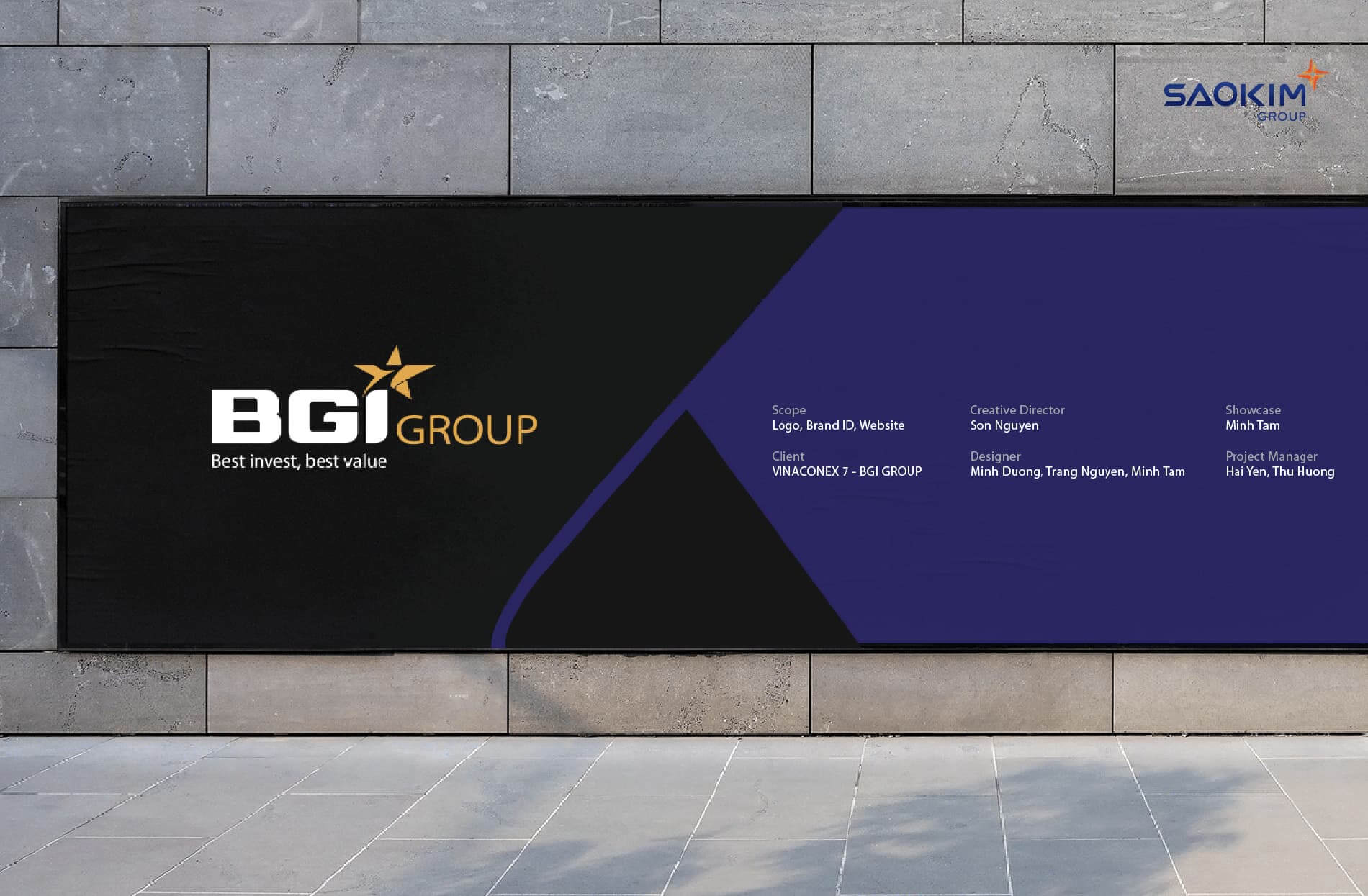 Dự án Thiết kế thương hiệu BGI Group (Vinaconex 7) 3