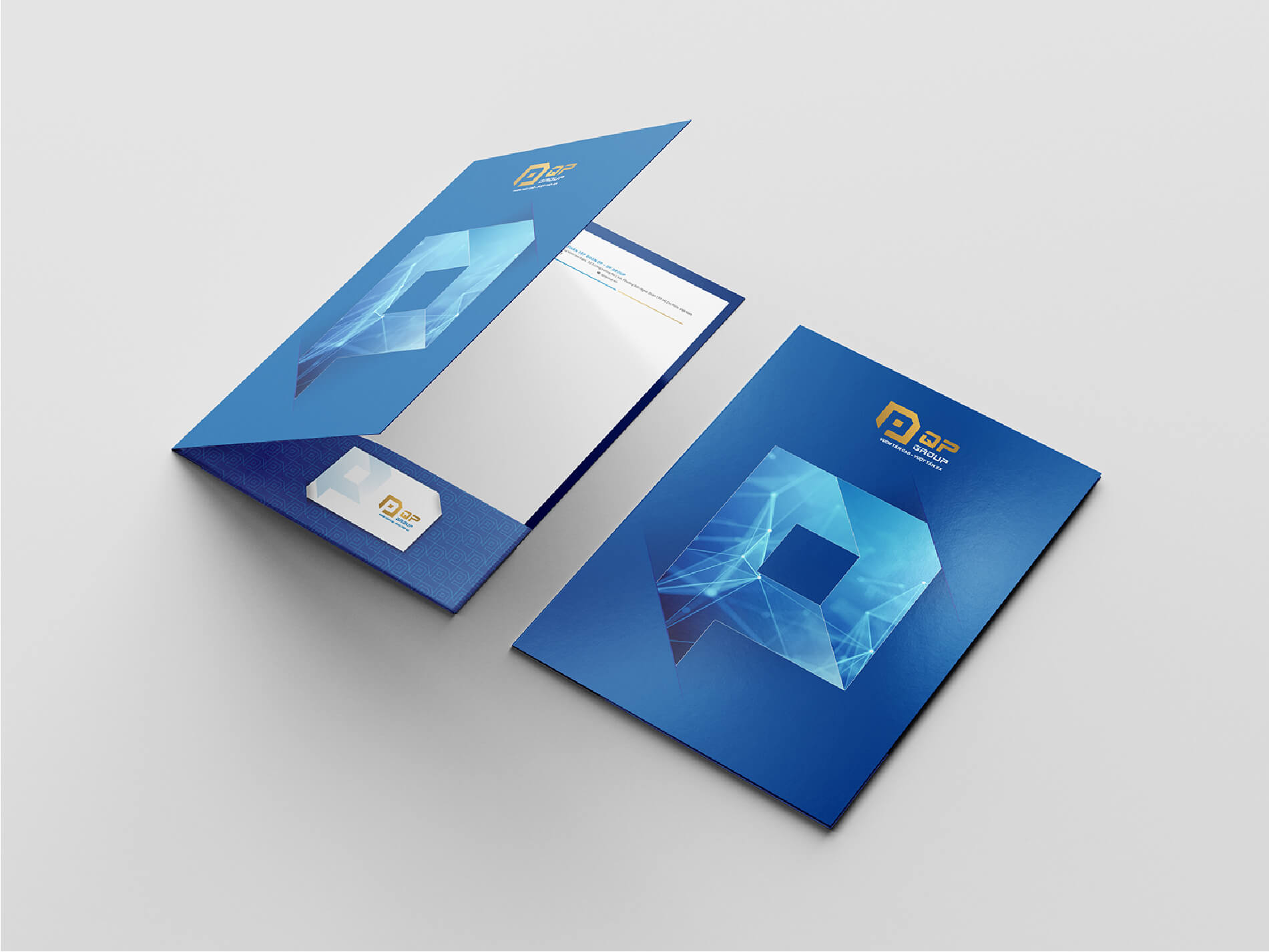 Dự án thiết kế thương hiệu Quang Phúc Group - Folder