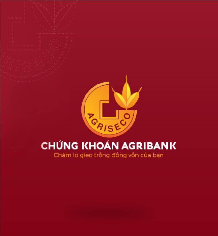Dự án thiết kế logo, thiết kế nhận diện thương hiệu Chứng khoán Agribank
