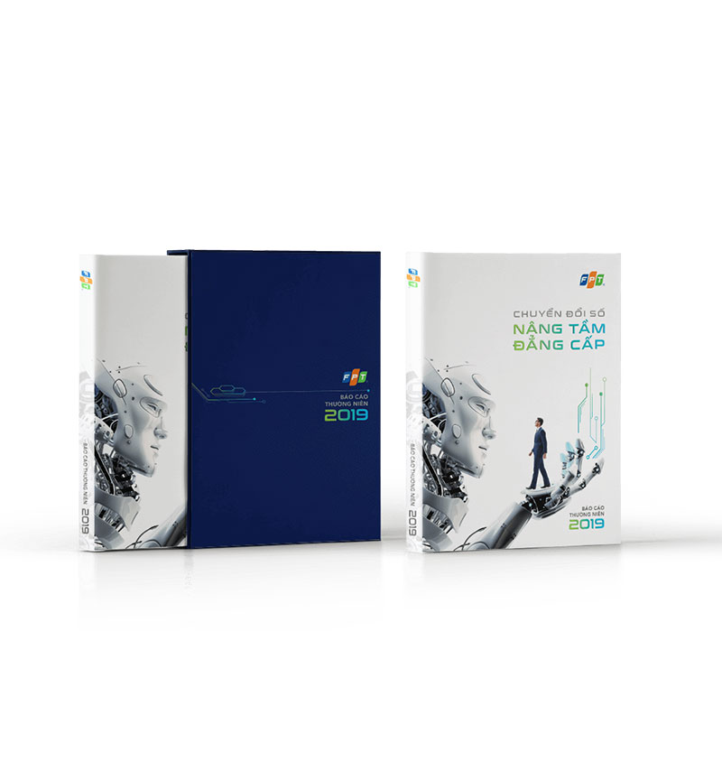 Thiết kế báo cáo thường niên FPT 2019