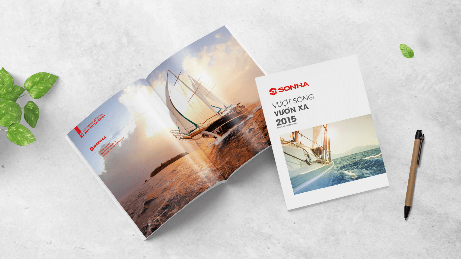 Dự án thiết kế Báo cáo thường niên Sơn Hà Group - 12