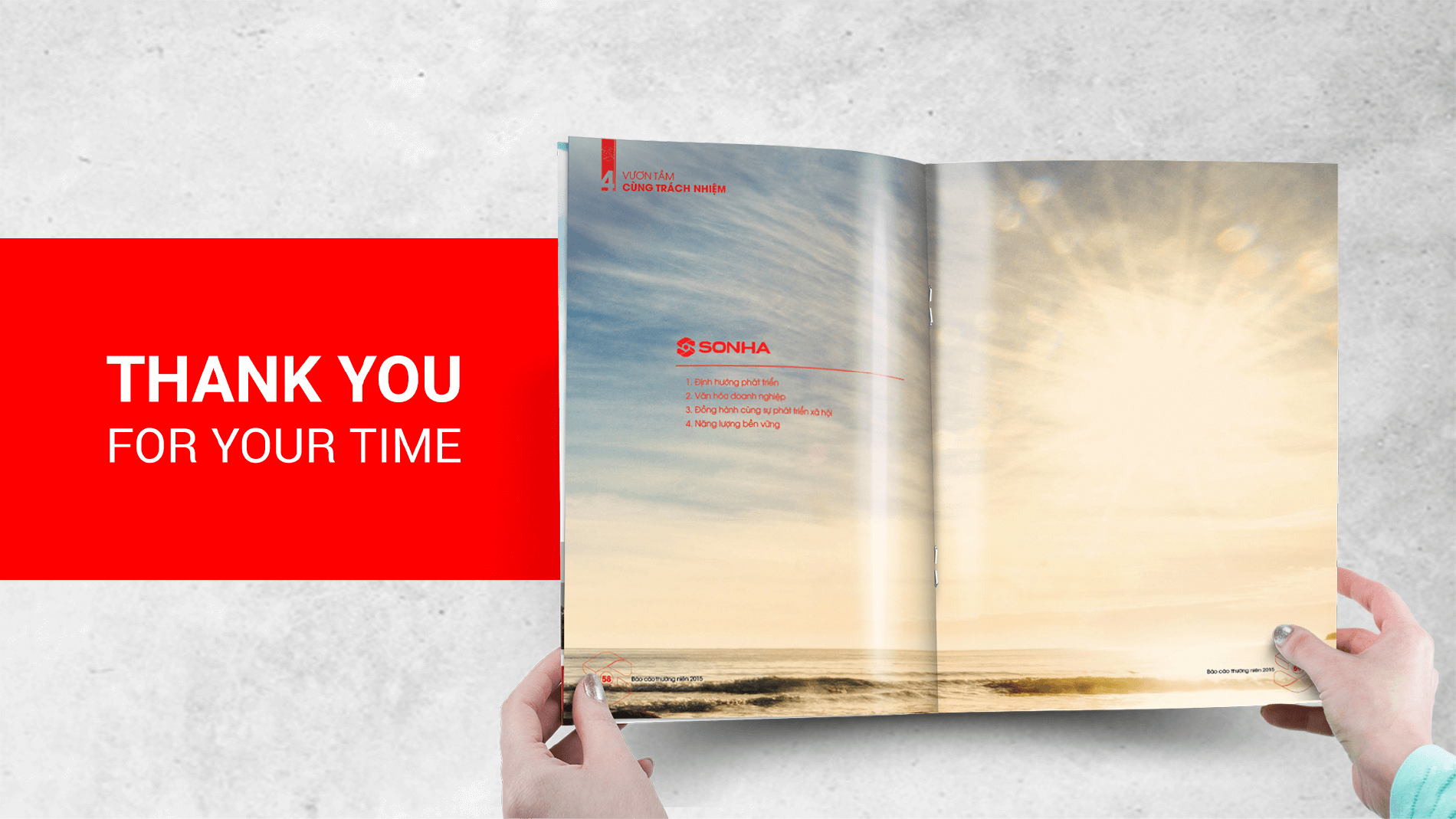 Dự án thiết kế Báo cáo thường niên Sơn Hà Group - 14
