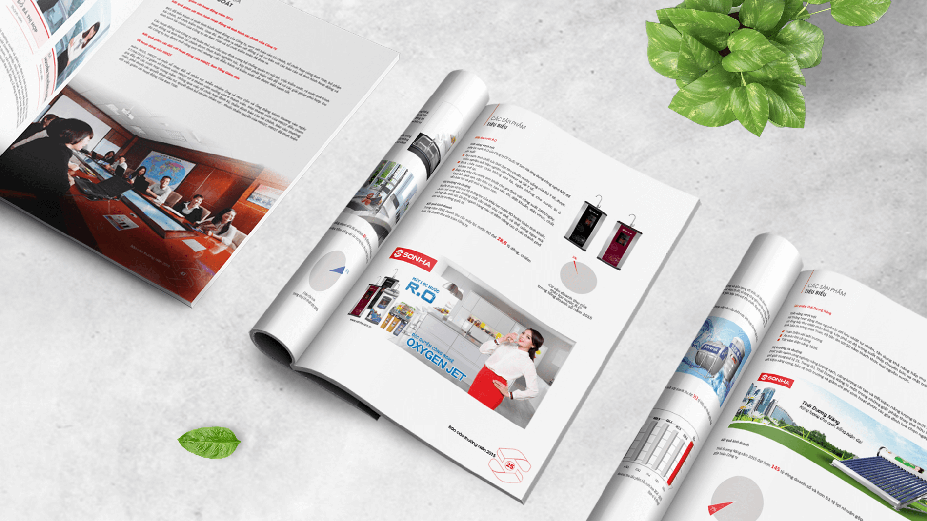 Dự án thiết kế Báo cáo thường niên Sơn Hà Group - 8