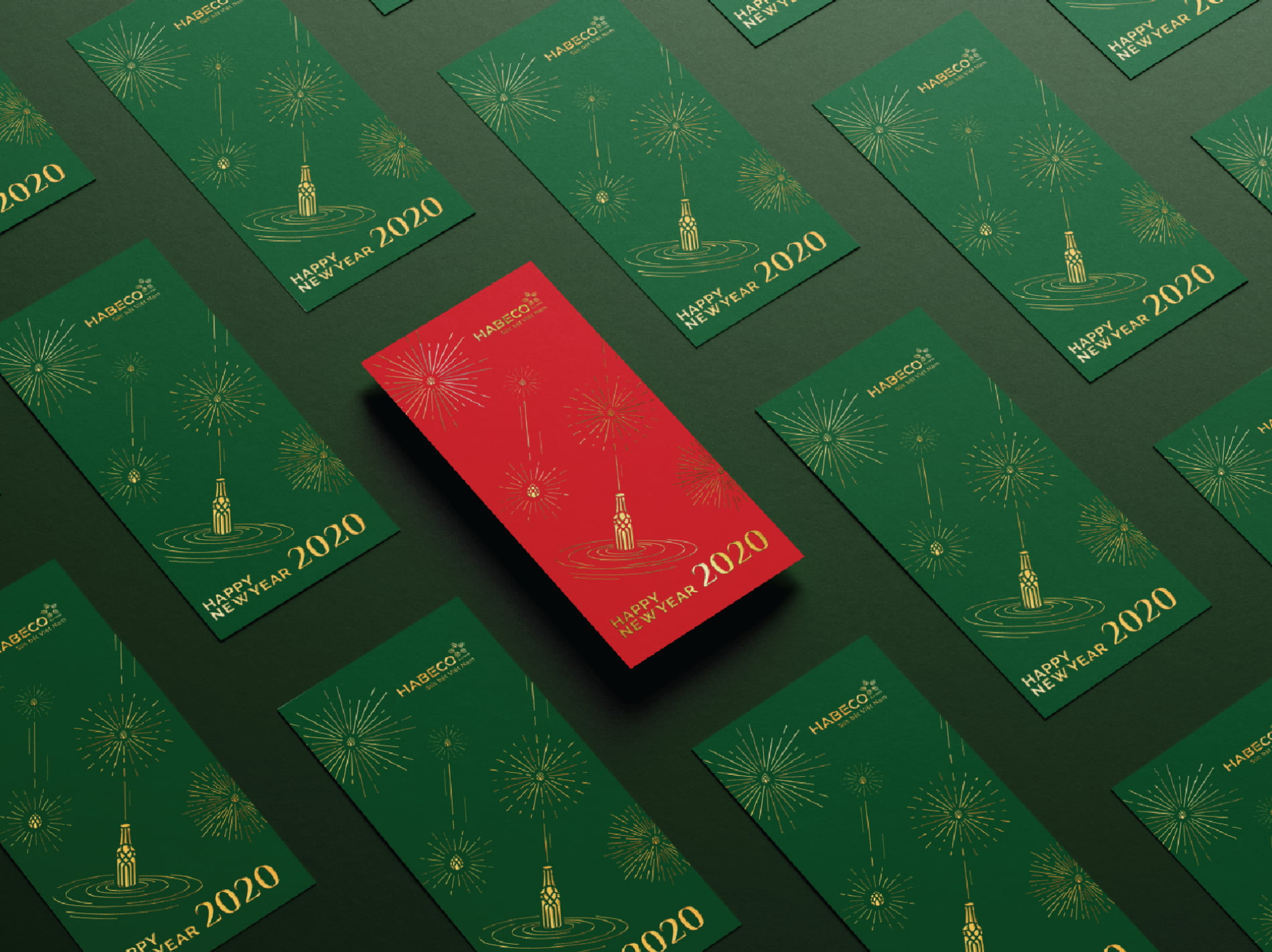 Dự án thiết kế lịch tết Habeco 2020 -23