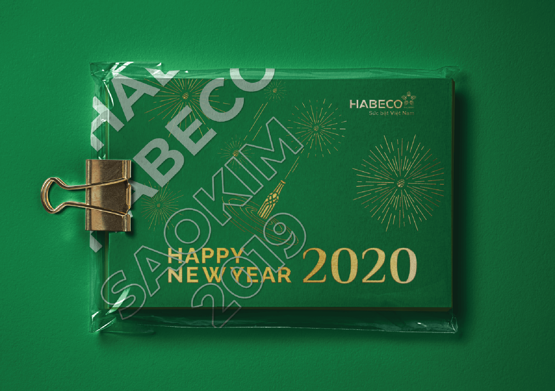 Dự án thiết kế lịch tết Habeco 2020 - 7