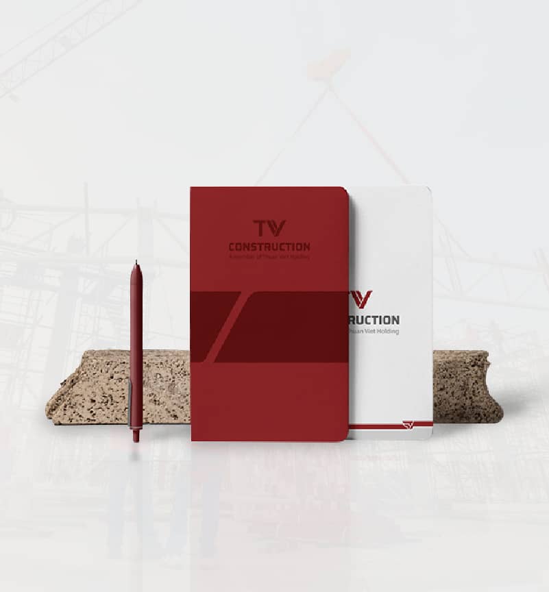Dự án thiết kế thương hiệu TV Construction - Sao Kim Branding