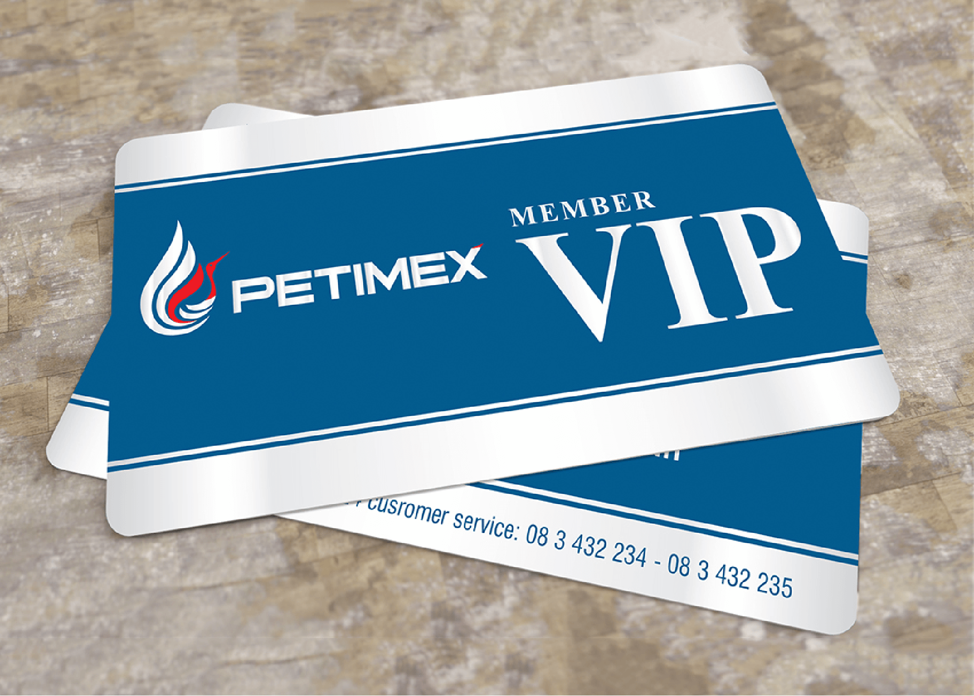 Dự án thiết kế thương hiệu PETIMEX - Member Card