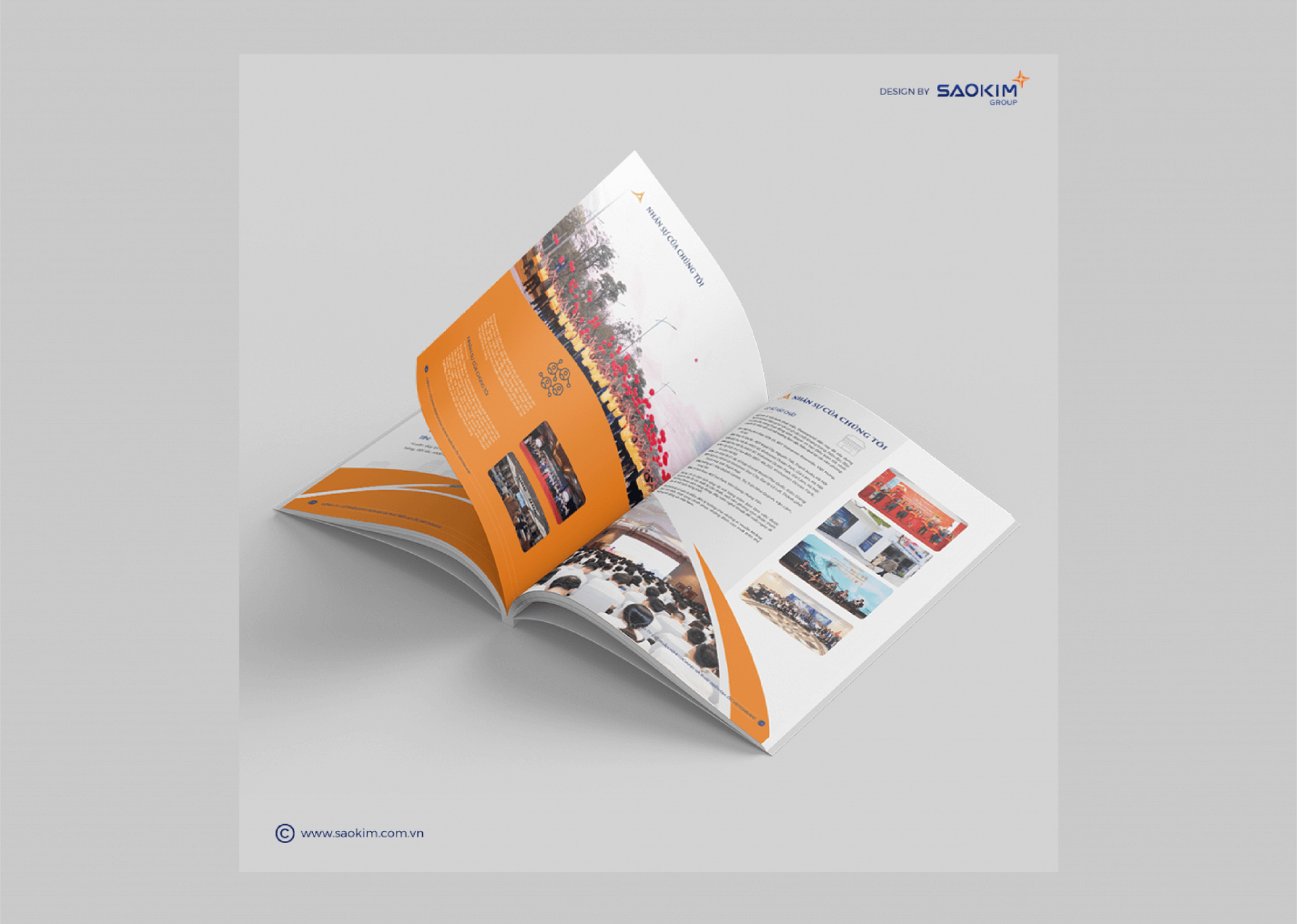 Dự án thiết kế thương hiệu, thiết kế hồ sơ năng lực VIETSTARLAND - 11