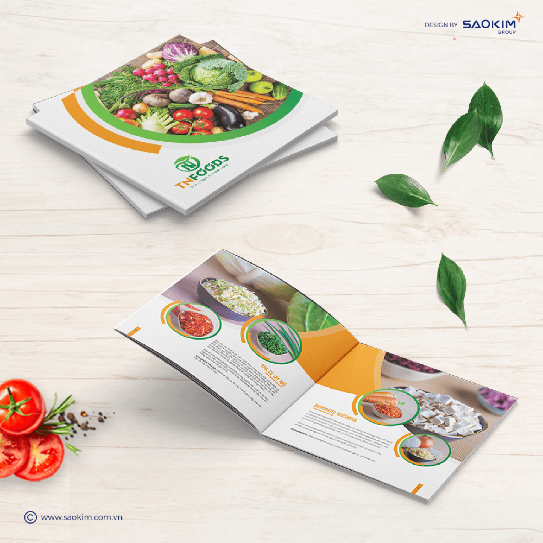 Dự án thiết kế thương hiệu, thiết kế website, nhận diện TN FOODS - 7