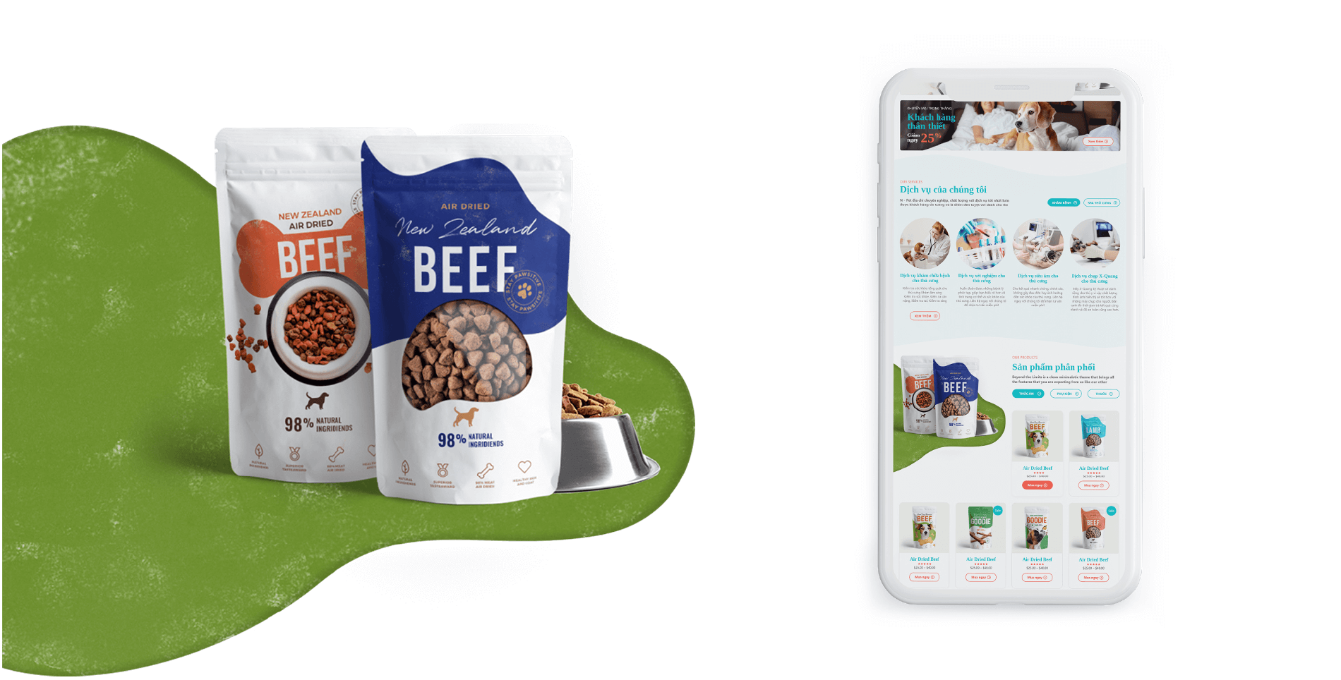 Dự án thiết kế Website N-PET - 6