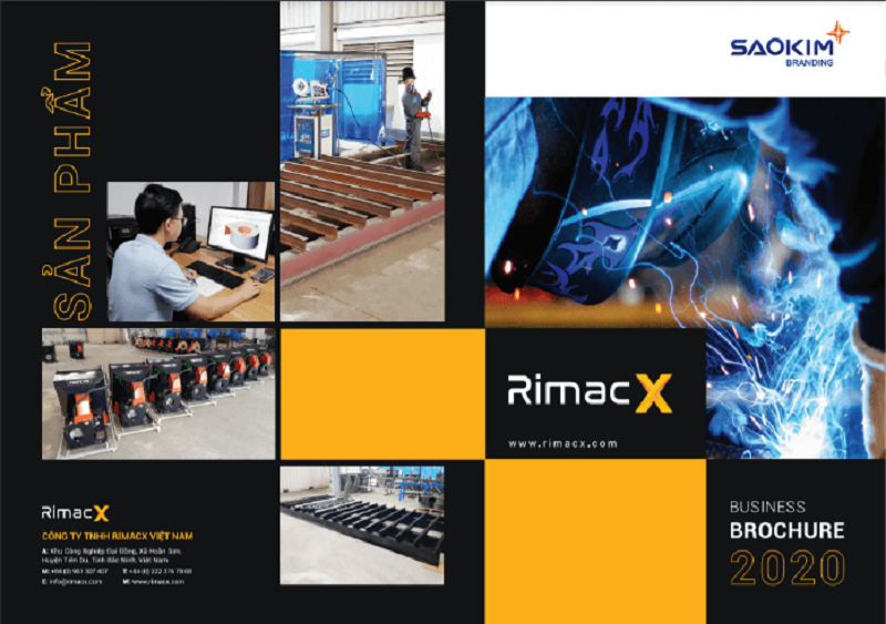 Dự án xây dựng thương hiệu ngành tự động hóa: RimacX - Brochure