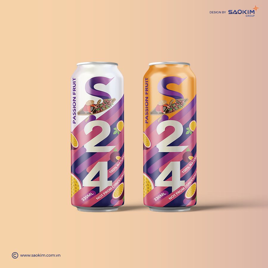 Dự án thiết kế Bao bì sản phẩm đồ uống S24 - 5