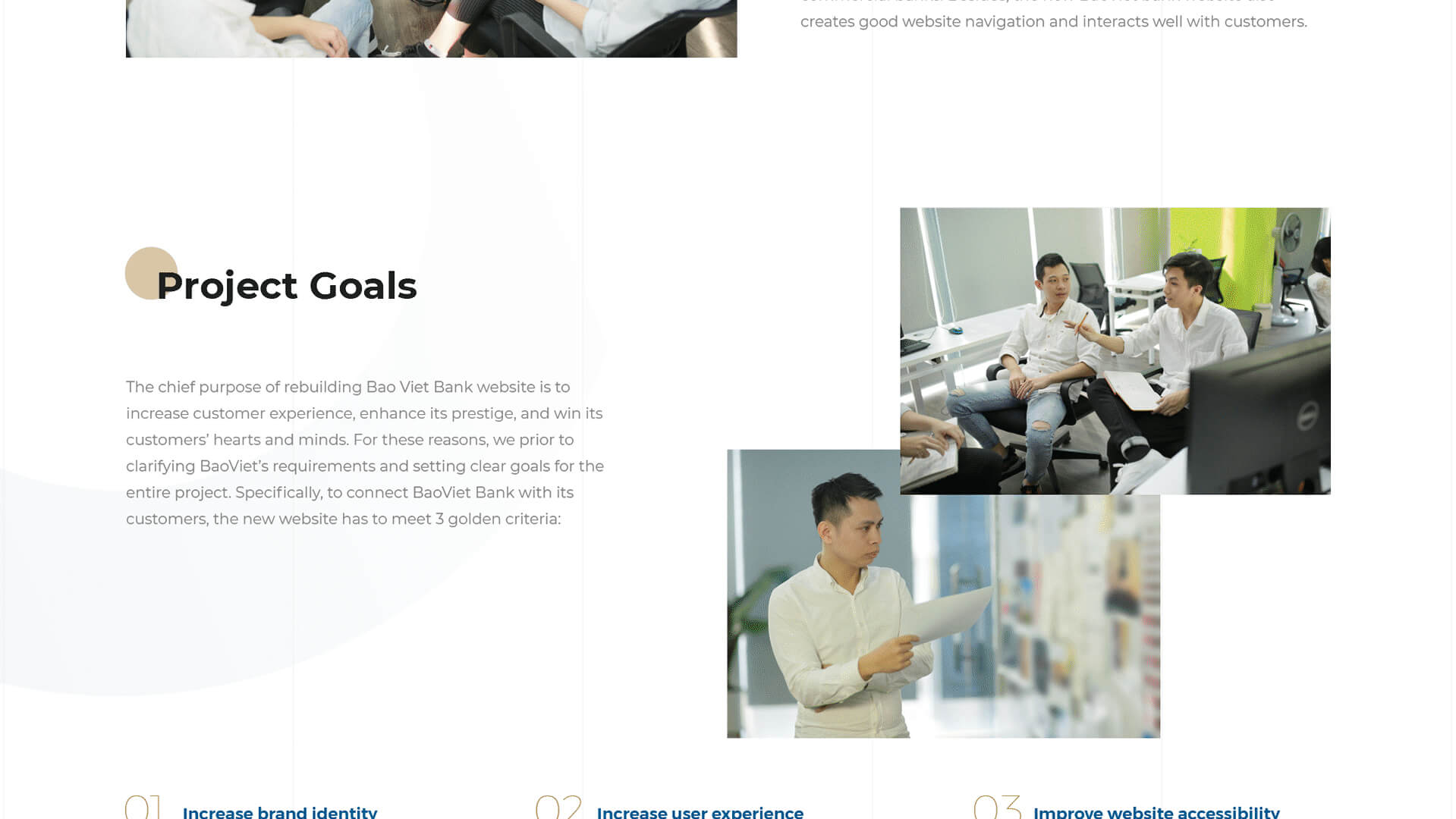 Dự án thiết kế website Bảo Việt Bank - 3