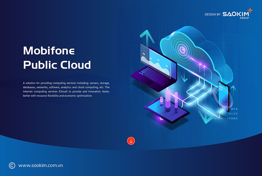 Dự án thiết kế Website Mobifone Cloud - 13