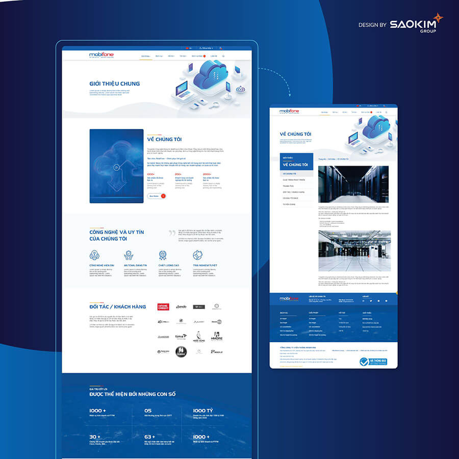 Dự án thiết kế Website Mobifone Cloud - 22