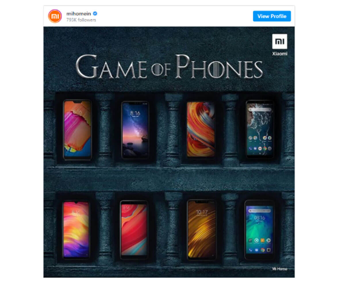 Xu hướng xây dựng thương hiệu bằng cách truyền thông theo chủ đề - Xiaomi
