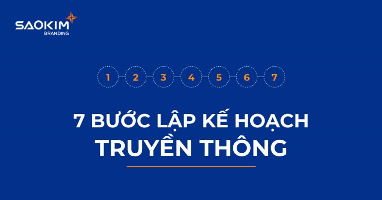 7 Bước lập kế hoạch truyền thông chuyên nghiệp - Sao Kim Branding