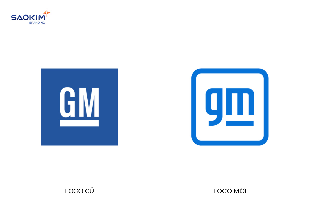 GM thay đổi Logo