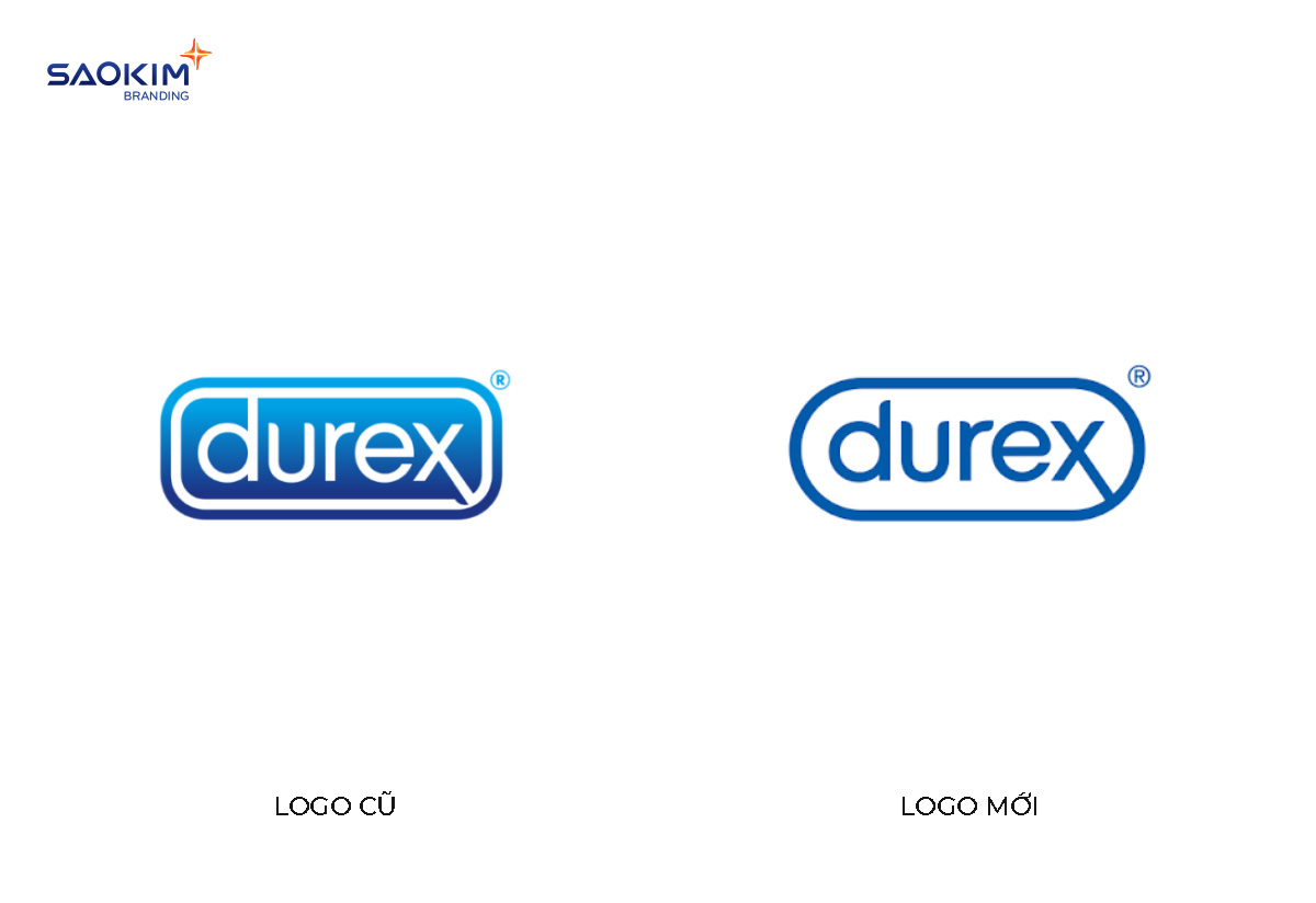 Durex thay đổi Logo
