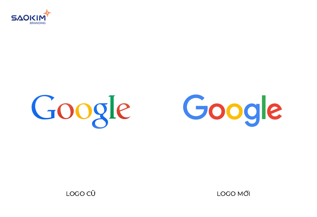 Google thay đổi Logo