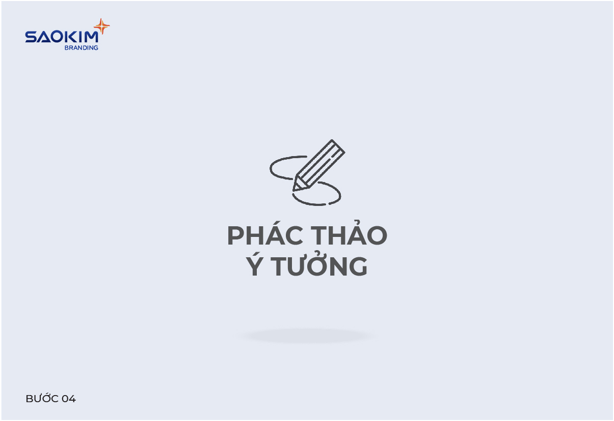 Quy trình thay đổi logo: Bước 4 - Phác thảo ý tưởng logo mới