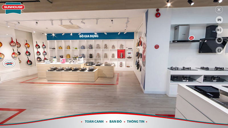 Showroom ảo, web 360 của Sunhouse Showroom ảo, web 360 của Sunhouse