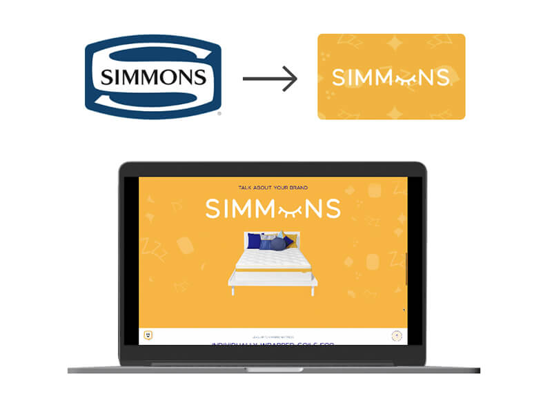Simmons thay đổi nhận diện thương hiệu